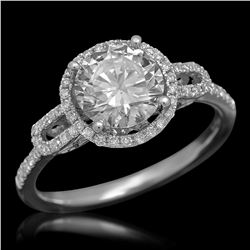 14K Gold 1.79ct Diamond Ring