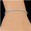 Image 4 : 18k White Gold 5.30ct Diamond Bracelet