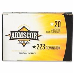 *AMMO* ARMSCOR 223REM 55GR PSP 3050 FPS (300 ROUNDS) 812285021898