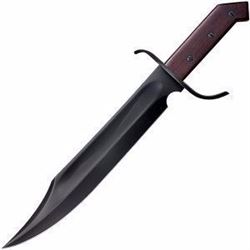 *NEW* COLD STEEL 1917 Frontier Bowie, Hardwood Handle, Black Blade w/Sheath 705442011606