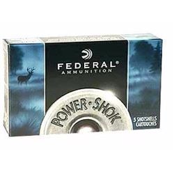 *AMMO* FEDERAL POWERSHOK 12 ga 3" 15 Pellets 00 Buck Shot (150 ROUNDS) 029465009649