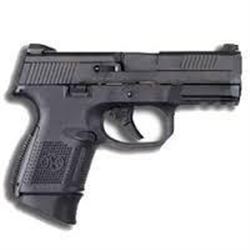 *NEW* FNH FNS 9 Compact DA 9mm 3.6" 17+1 3 MAGS NMS Black Polymer Grip Black 845737004323