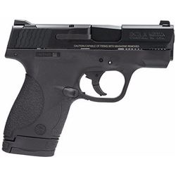 *NEW* Smith & Wesson M&P Shield 9mm 3.1  7+1/8+1 3-Dot Poly Grip/Frame Black 022188147216