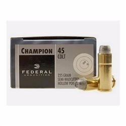 *AMMO* Federal C45LCA Standard 45 Colt Semi-Wadcutter HP 225 GR (200 ROUNDS) 029465093099