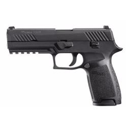 *NEW* SIG SAUER P320 FULL DAO Striker 9mm 4.7  17+1 NS Poly Grip/Frm Blk 798681474295