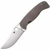 Image 1 : *NEW* SPYDERCO K-2, Titanium Handle, Clip-Point Plain w/Clip 716104009985