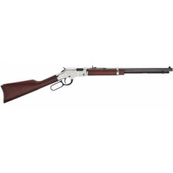 *NEW* HENRY H004SEV Silver Eagle Lever 17HMR 20.0" 12+1 Walnut Stk Nickel Receiver 619835016317