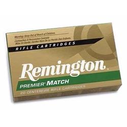 *AMMO* REMINGTON RM223R3 Premier 223 Rem/5.56 Nato BTHP Match 77 GR (100 ROUNDS) 047700391304