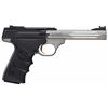 Image 1 : *NEW* Browning 051500490 Buck Mark Lite Gray URX SA 22 LR 5.5" 10+1 Blk Syn Grip Gray 023614043409