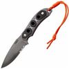 Image 1 : *NEW* CRKT, HoodWork Survival, G10 Handle, Sandblast ComboEdge w/Sheath UPC Code: 794023350005