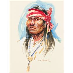 Joe Beeler | 1931 - 2006 CAA | Warm Spring Apache