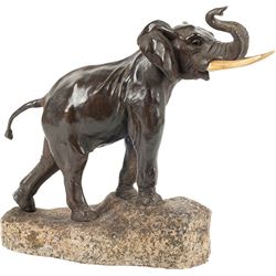 Eugène Bernoud | 19th - 20th C. | Bull Elephant