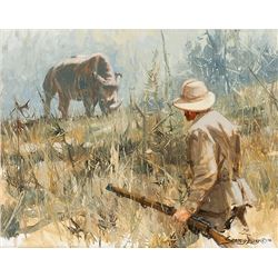 John Seerey-Lester | b. 1946 SAA | Rhino Poacher