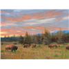 Image 1 : Roger Williams | b. 1954 | Yellowstone Evening