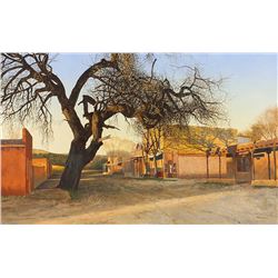 Walt Johnston | b. 1932 | Cerrillos Street Scene