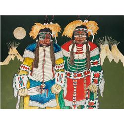 Kevin Red Star | b. 1943 | Crow Indian Dancers