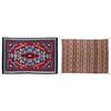 Image 1 : Unknown Maker  | Lot of 2 Navajo Rugs