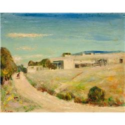 Joseph Fleck | 1892 - 1977 | New Mexico Hacienda