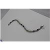 Image 2 : MULTI GEMSTONE AND DIAMOND TENNIS BRACELET, FIGURE 8 DESIGN, 6.50+CW, INCLUDES $425 CERTIFICATE