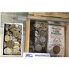 Image 2 : 2 BOXES OF ASSORTED WORLD COINS AND TOKENS