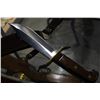 Image 2 : WESTERN HAND CRAFTED IN USA HUNTING KNIFE WITH LEATHER SHEATH AND BOX