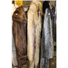 Image 2 : GROUP  OF 11 ASSORTED FUR COATS * DISPLAY CLOTHING RACK NOT INCLUDED*