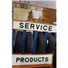 Image 1 : VINTAGE TIRE CENTER SERVICE PRODUCTS TIRE STAND DISPLAY