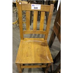 MISSION OAK ROCKING CHAIR
