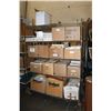 Image 1 : ROLLING RACK FILLED WITH 15 BOXES OF ASSORTED COLLECTORS PLATES - ROLLING RACK NOT INCLUDED
