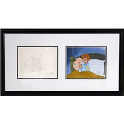 Disney Studios, How Much is that Rabbit in the Window?, Production Cel with Pencil Drawing