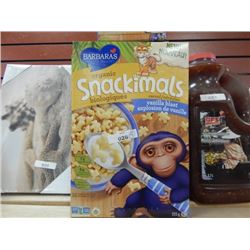 BOX SNACKIMALS CEREAL - ORGANIC - 7 x 255GM BOX - BB DEC 2015