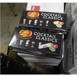 JELLY BELLY "COCKTAIL CLASSICS" GIFT BOXES - 6 X125 GRAM BOXES