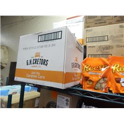 CASE OF CARAMEL POPCORN -  CASE CONTAINS 12X227 GRAM BAGS