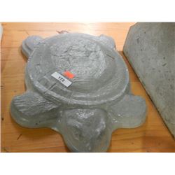 CONCRETE - TURTLE PLAQUE