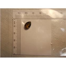PEAR CUT SMOKED QUARTZ GEMSTONE