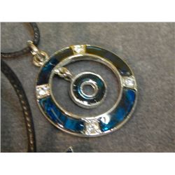 NECKLACE - ACCENTED WITH ABALONE  - ETERNAL CIRCLE