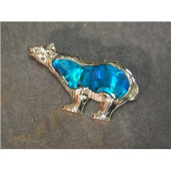 BROTCH - ACCENTED WITH ABALONE  - BEAR