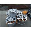 Image 1 : BBS RACING ALUMINUM TIRE RIMS -  5 PC TTL
