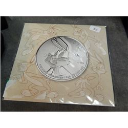 COIN - 2015 BUGS BUNNY CDN $20 COIN - 0.9999 SILVER - UNCIRCULATED IN PLASTTIC CASE - WITH INFORMATI