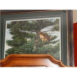 FRAMED LIMITED EDITION PRINT - ONE WING ABOVE DREAM ON HANGER - RICHARD CASEY - GALLERY PRICE ~$825