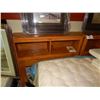 Image 1 : SINGLE - RETRO RADIO HEADBOARD - MAPLE - 2TTL