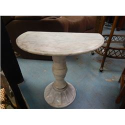 MABLE SIDE TABLE - MARBLE QUARRIED IN THE PHILIPINES