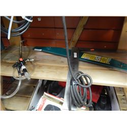 AIR TOOL, SQUARE AND WALL PAPER KNIFE