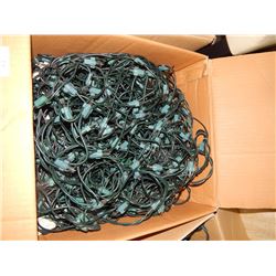 BOX OF CHRISTMAS LITES - GREEN