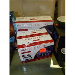 ICICLE CHRISTMAS LITES - 3 BXS