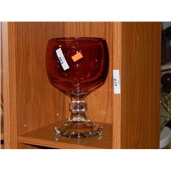RUBY RED GLASS - LARGE