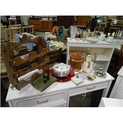 LOT OF COLLECTABLES - TOP OF DESK