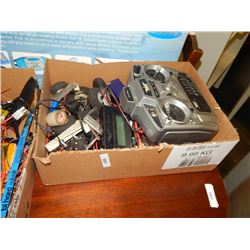 BOX ASSORTED AIRPLANE PARTS
