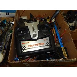 BOX ASSORTED AIRPLANE PARTS
