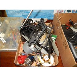 BOX ASSORTED AIRPLANE PARTS